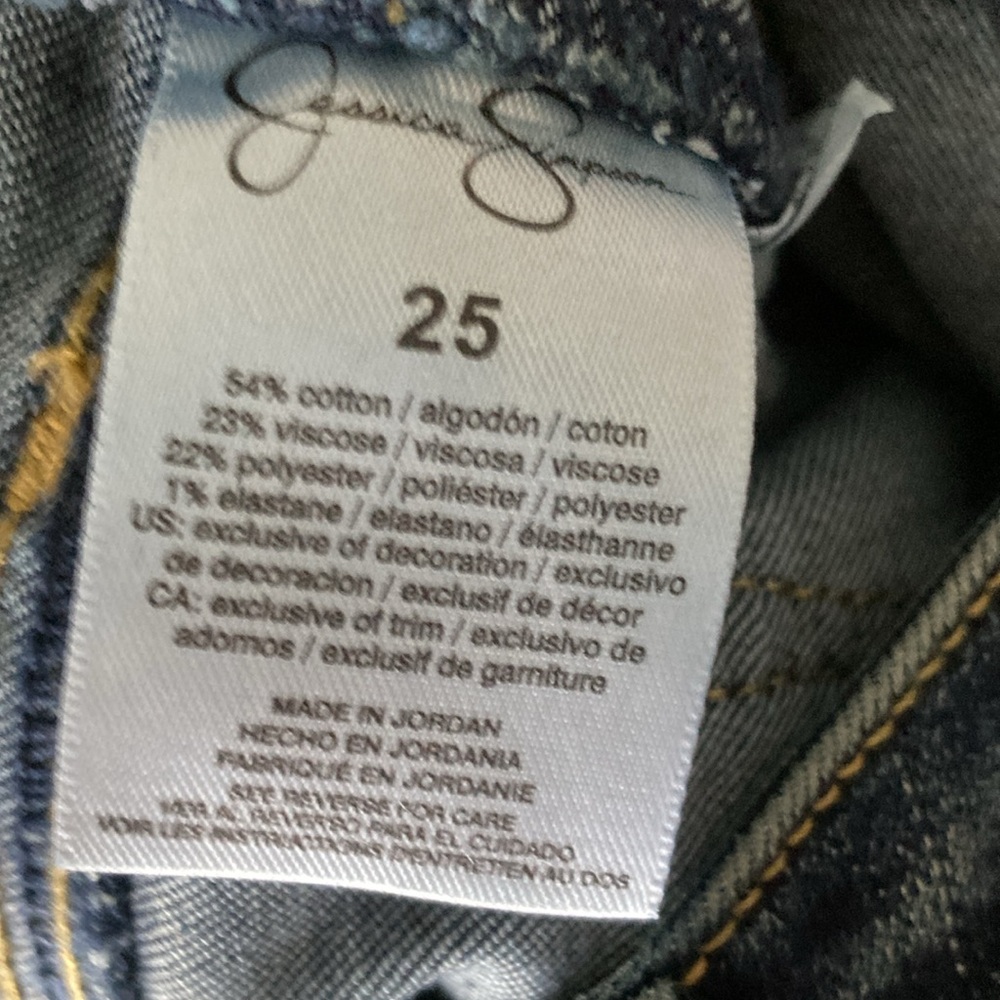NWOT Jessica Simpson Medium Blue Skinny Jeans - Picture 7 of 8